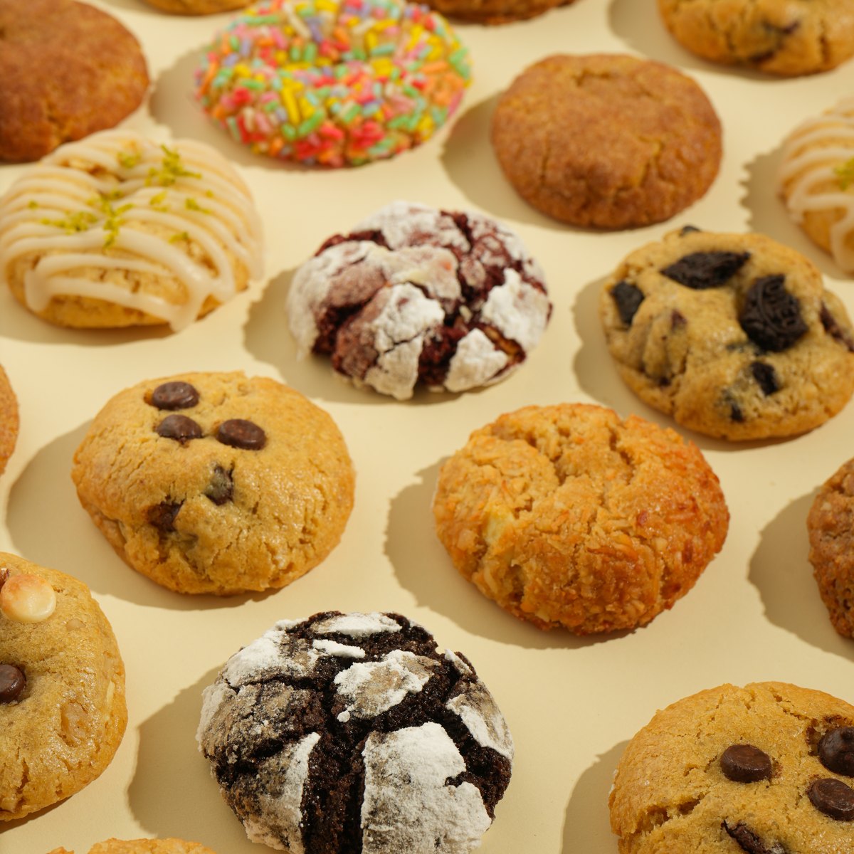 Galletas grandes de 60 gramos de Piacere Bakery